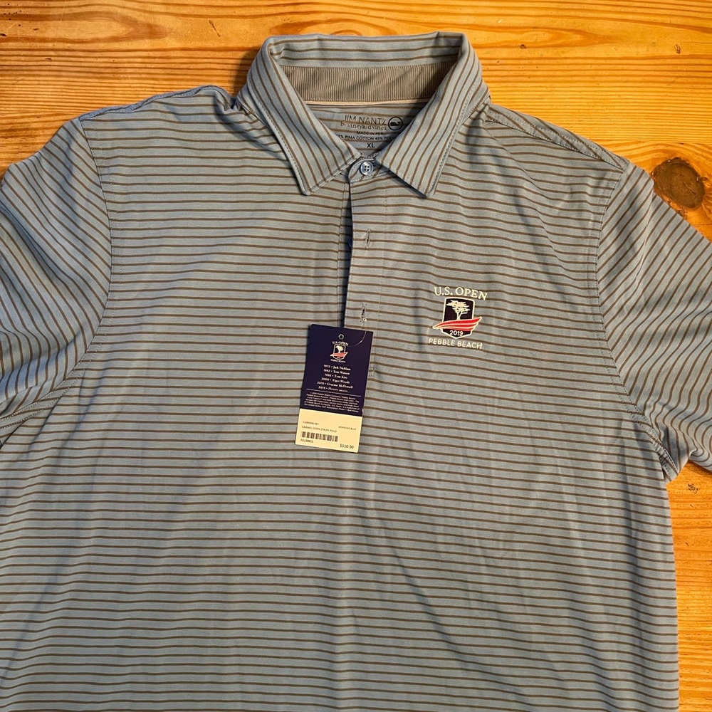 Vineyard Vine US Open @ Pebble Beach golf shirt; With Tags